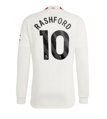 Maillot de foot Manchester United Marcus Rashford #10 Troisième 2023-24 Manche Longue